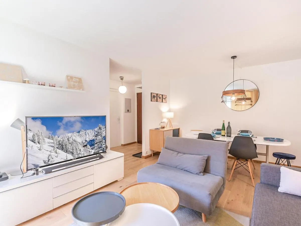Appartement Avec Terrasse A Chamonix, Parking Et Wifi - Fr-1-343-230 דירה